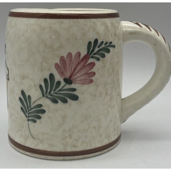 Alpine Peasant Ware Mug Hand painted Germany - Picture 4 of 6